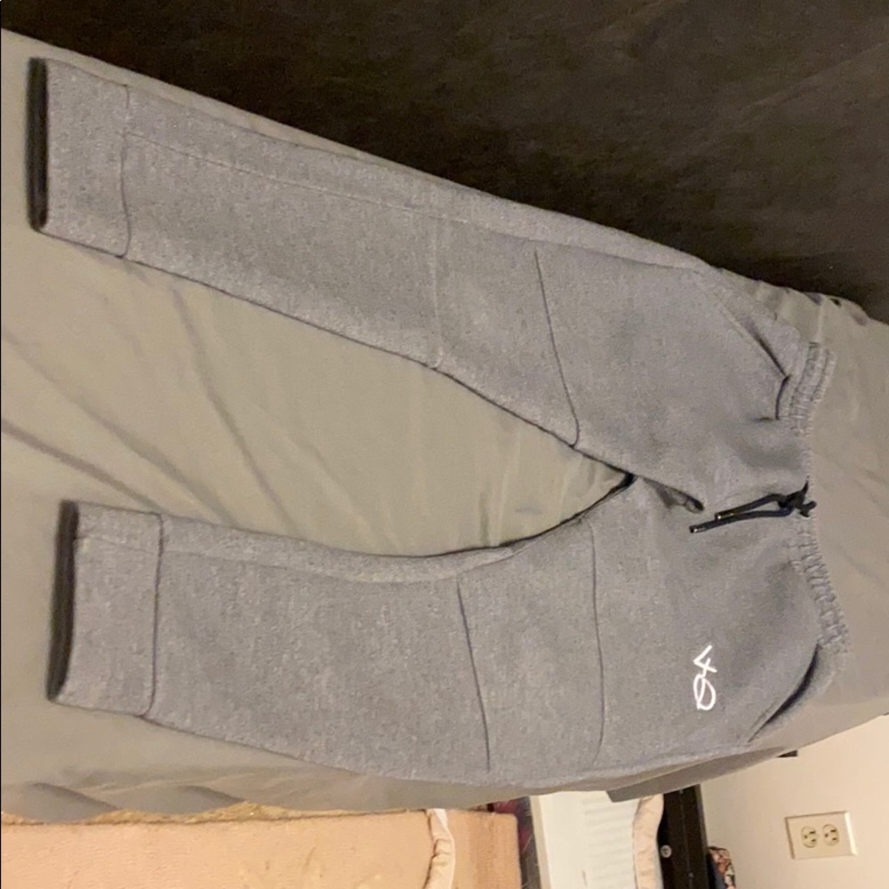 VANQUISH ECLIPSE GREY TAPERED sweatpants  large